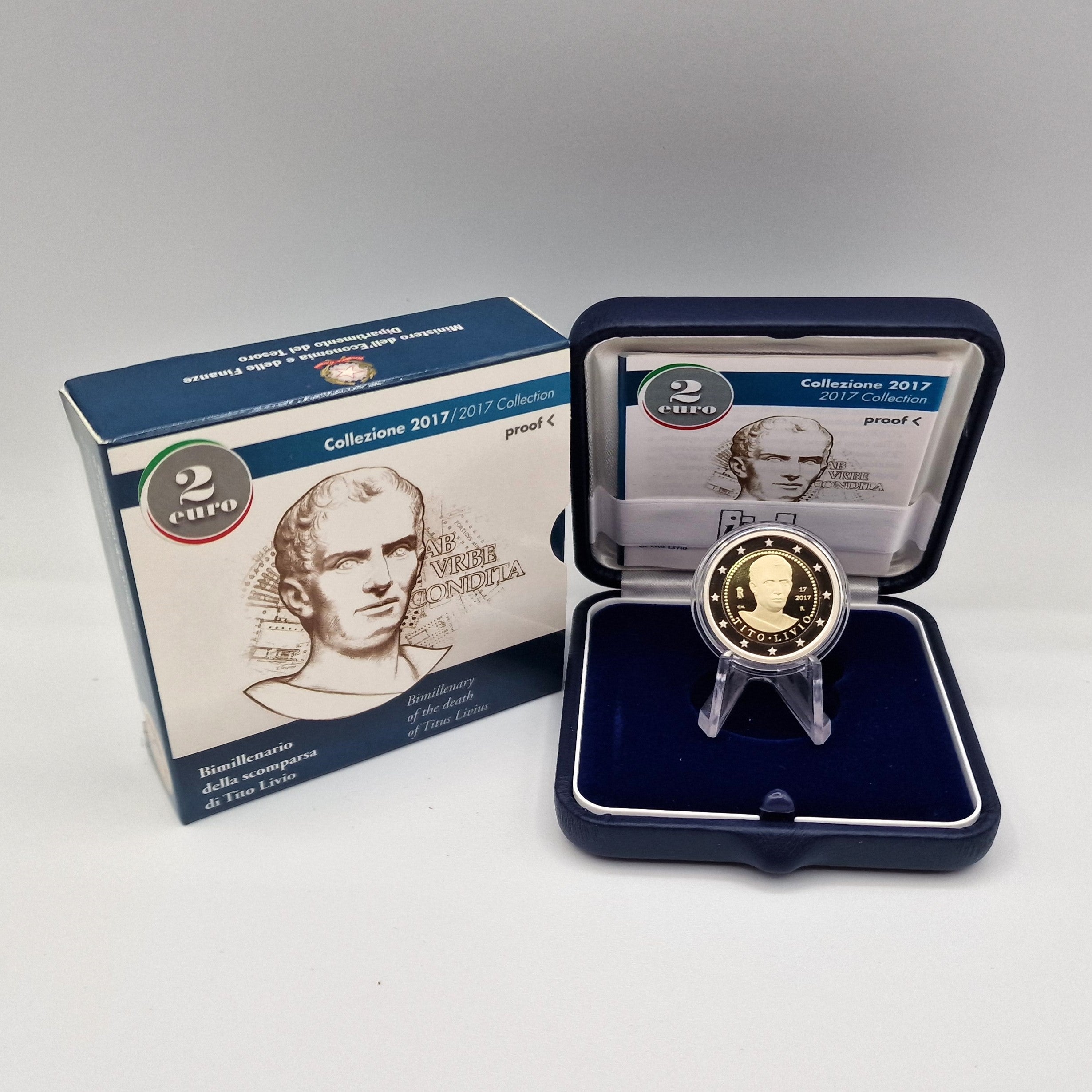 2017 "Titus Livius" 2€ - Itália Proof